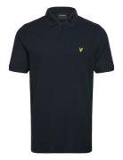 Zip Polo Shirt Lyle & Scott Black