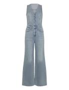 Dnm Vest Widelg Jumpsuit Dive Deep LEVI´S Women Blue