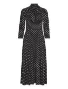 Julienne Dot Dress Jumperfabriken Black