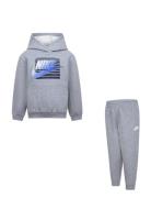 Nike Sportswear Gradient Futura Pullover Hoodie And Pants Set Nike Gre...