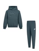 Nike Sportswear Futura Pullover Hoodie And Pants Set Nike Green