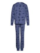 Two Piece Pyjamas Blue Astronaut Geggamoja Blue