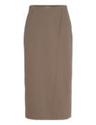 Slbea Skirt Soaked In Luxury Brown