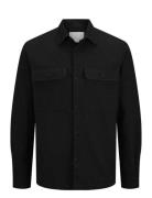 Jprraymond Melange Solid Ls Overshirt Sn Jack & J S Black