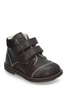 Boots - Flat - With Velcro ANGULUS Brown