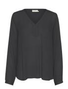 Amber Blouse Ls Kaffe Black