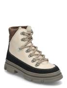 Boots - Flat - With Laces ANGULUS Beige