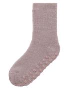 Nmfwaksi Wo/Bl Terry Sock W/Non Skid Name It Pink