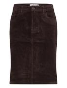 Pzsally Short Skirt Pulz Jeans Brown