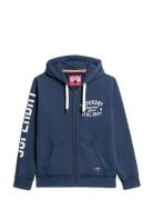 Track & Field Graphic Ziphood Superdry Blue