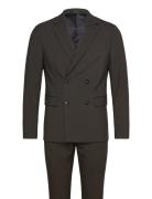 Plain Db Mens Suit Lindbergh Khaki