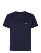 Ss Pocket Tee Lee Jeans Navy