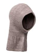 Rib Knitted Balaclava In Merino Wool Copenhagen Colors Grey