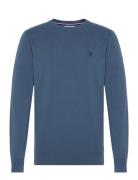 Uspa Knit Adair Men U.S. Polo Assn. Blue