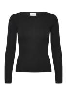 Garimasz Wool Ls Blouse Saint Tropez Black