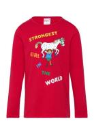 Strongest Girl Shirt Martinex Red