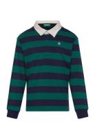 L/S Polo Shirt United Colors Of Benetton Navy