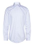 Plain Fine Shirt L/S Lindbergh Blue