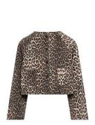 Pd-Georgia Jacket Leopard Pieszak Brown