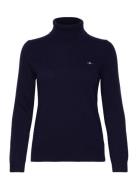 Extrafine Lambswool Rollneck GANT Navy