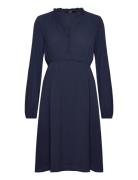 Vmmaya V-Neck Ls Dress Ga Vero Moda Maternity Navy