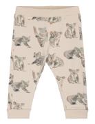 Pants Aop Sweat Minymo Beige