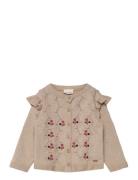 Cardigan Knit Minymo Beige