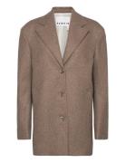 Wool Boxy Jacket REMAIN Birger Christensen Beige