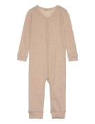 Jumpsuit - Solid CeLaVi Beige