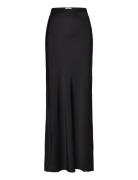 Hana Long Silk Skirt Ahlvar Gallery Black