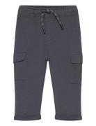 Cotton Jogger Cargo Pants Mango Grey