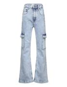 Cargo Jeans Mango Blue