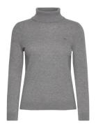 Extrafine Lambswool Blend Rollneck GANT Grey