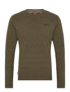 Essential Logo Long Sleeve Top Superdry Green