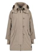 Anita Wns Parka Didriksons Brown