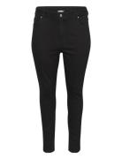 Kcjolie Flora Long Jeans Kaffe Curve Black