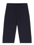 Ribbed Trousers Mango Navy