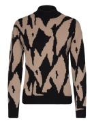 Vmgold New Art Ls Highneck Pullover Ga Vero Moda Brown