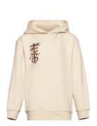 Nkmvugo Ls Nreg Sweat Wh Bru Name It Cream