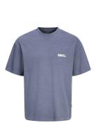 Jorvermont Wash Tee Ss Crew Neck Jack & J S Blue