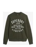 Machined Goods Workwear Crew Superdry Green