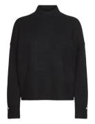 Kezia Pearl Cuff Detail Jumper French Connection Black