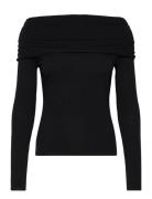 Off Shoulders Sweater Mango Black