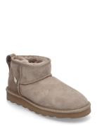 Rhbrisbane Shearling Short Boots Rosemunde Beige