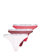 3 Pack Mesh Thong Tommy Hilfiger Pink