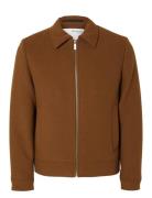 Slhnew Filip Jkt Noos Selected Homme Brown