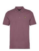 Plain Polo Shirt Lyle & Scott Purple