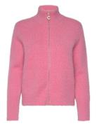 Fluffy Knit Cardigan Coster Copenhagen Pink