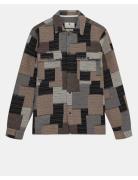 Akoscar Patchwork Overshirt Anerkjendt Black