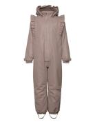 Snowsuit W. Frills En Fant Brown